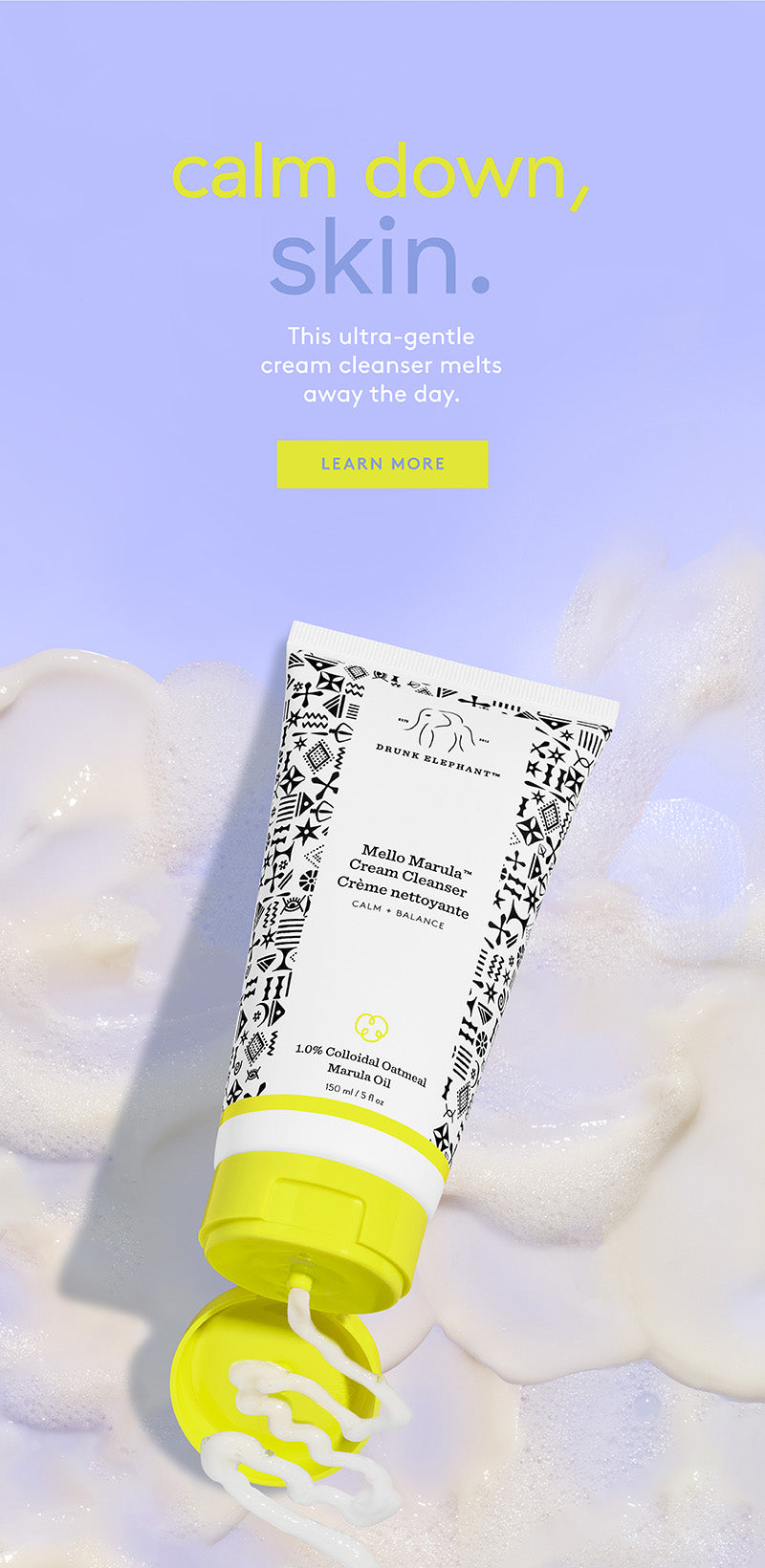Drunk Elephant - Mello Marula™ Cream Cleanser