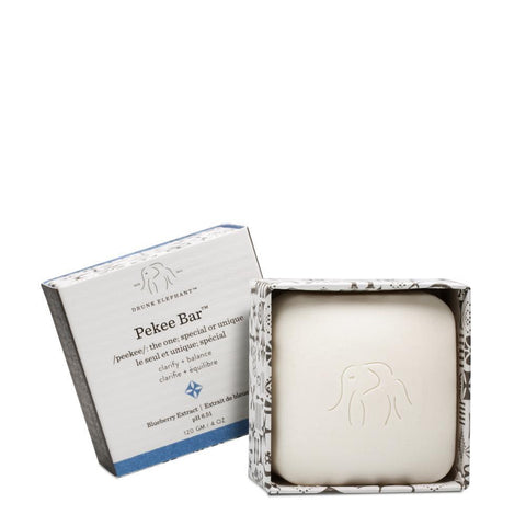 Pekee Bar cleansing bar with outer package open